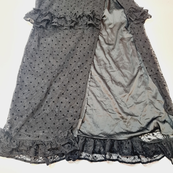 MAJORELLE Black Lace Maxi Dress - Picture 3 of 13